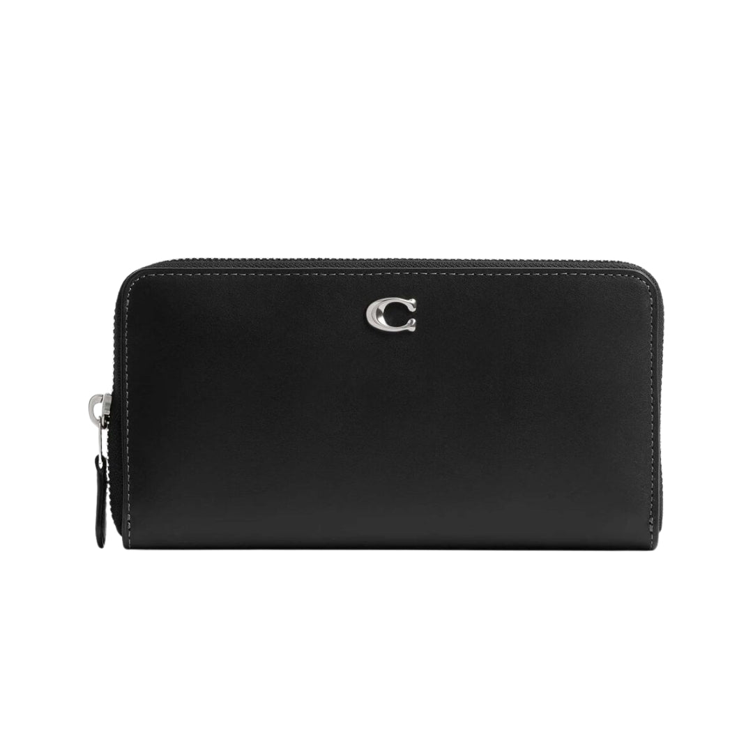 Cartera Negra en Piel Mujer