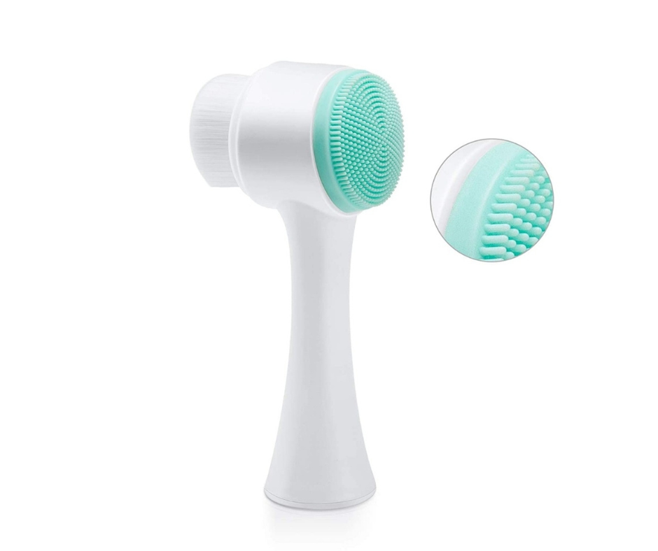 Cepillo de limpieza facial en silicona