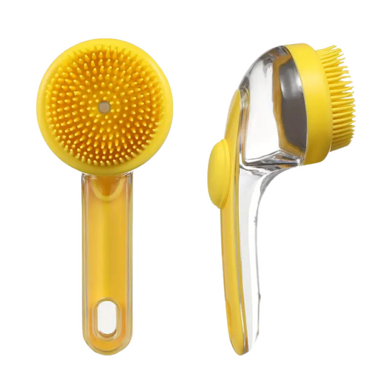 Cepillo de baño para perros ergonomico