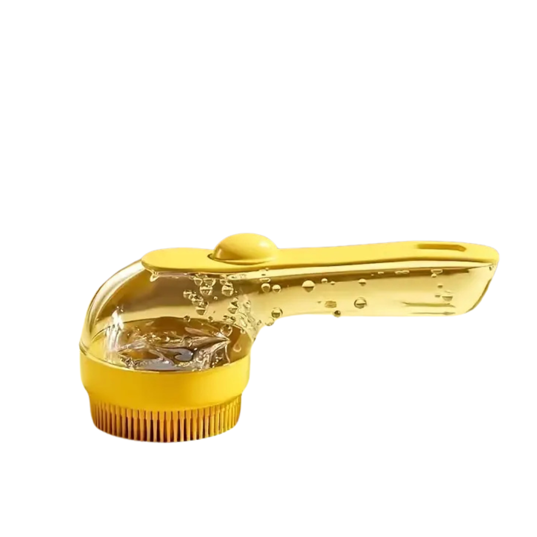 Cepillo de baño para perros ergonomico