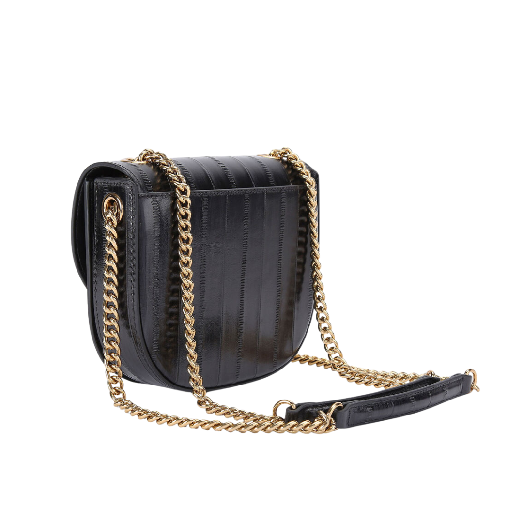 Bolsa Crossbody con logotipo en piel