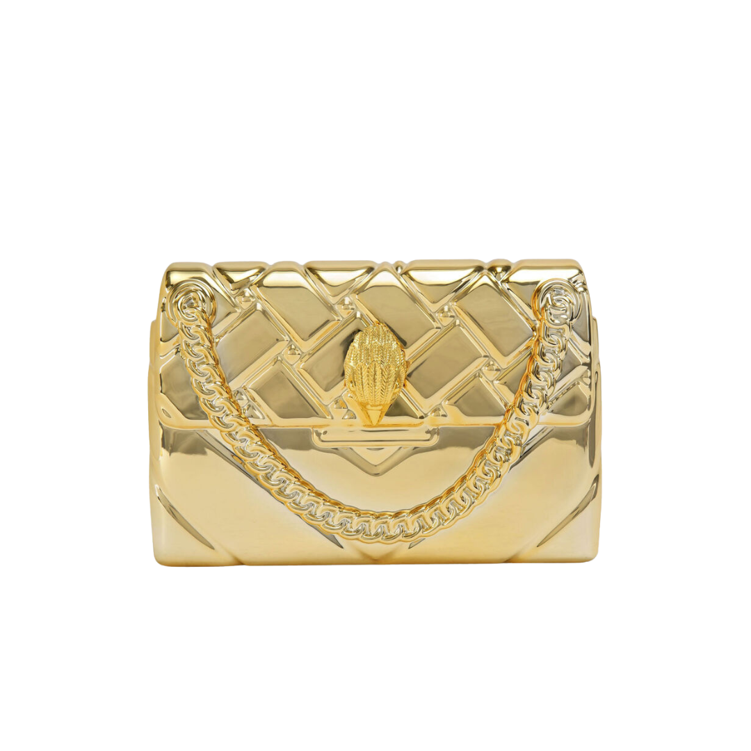 Bolsa Clutch Kensington Dorado Mujer