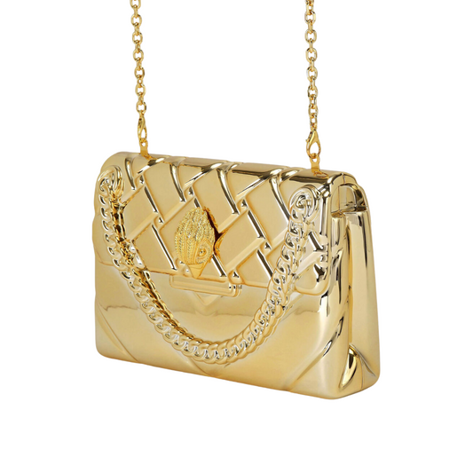 Bolsa Clutch Kensington Dorado Mujer