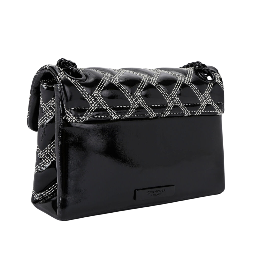 Bolsa Shoulder Mini Kensington con pespuentes mujer