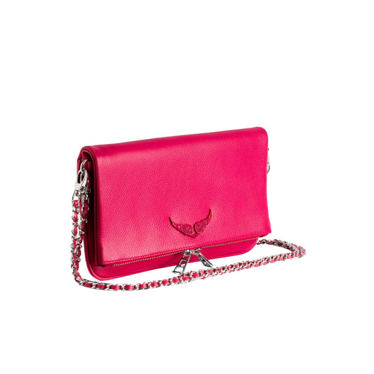 Bolsa Crossbody Mujer Color Fucsia