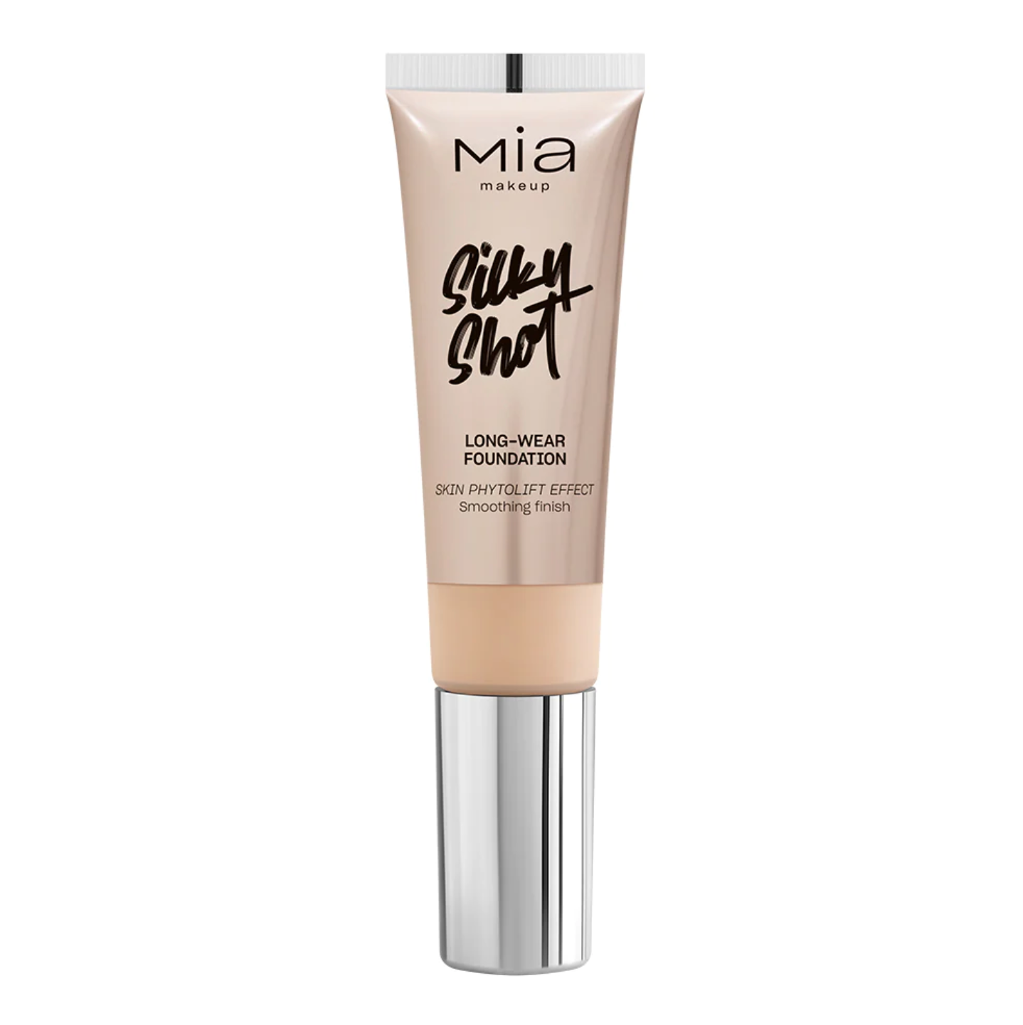 Silky Shot Foundation - Base alisadora de cobertura media-alta