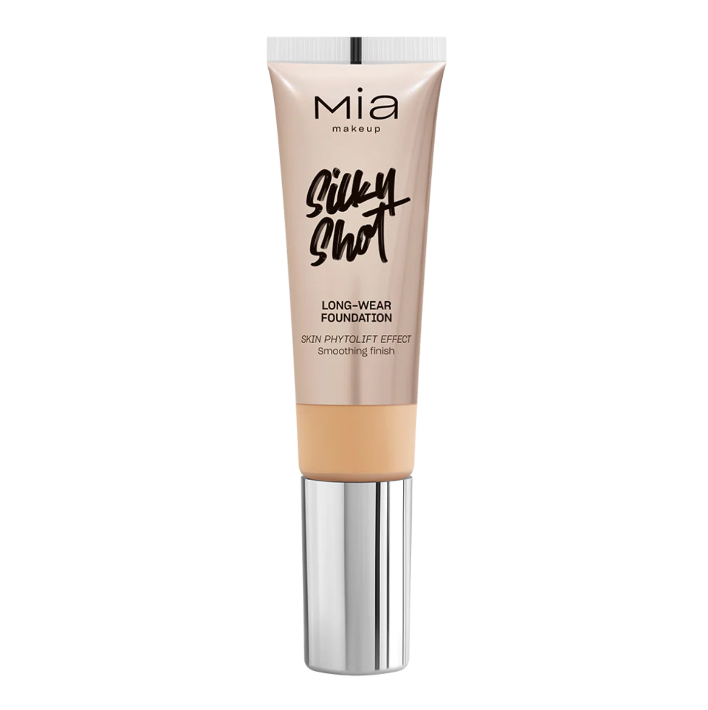 Silky Shot Foundation - Base alisadora de cobertura media-alta