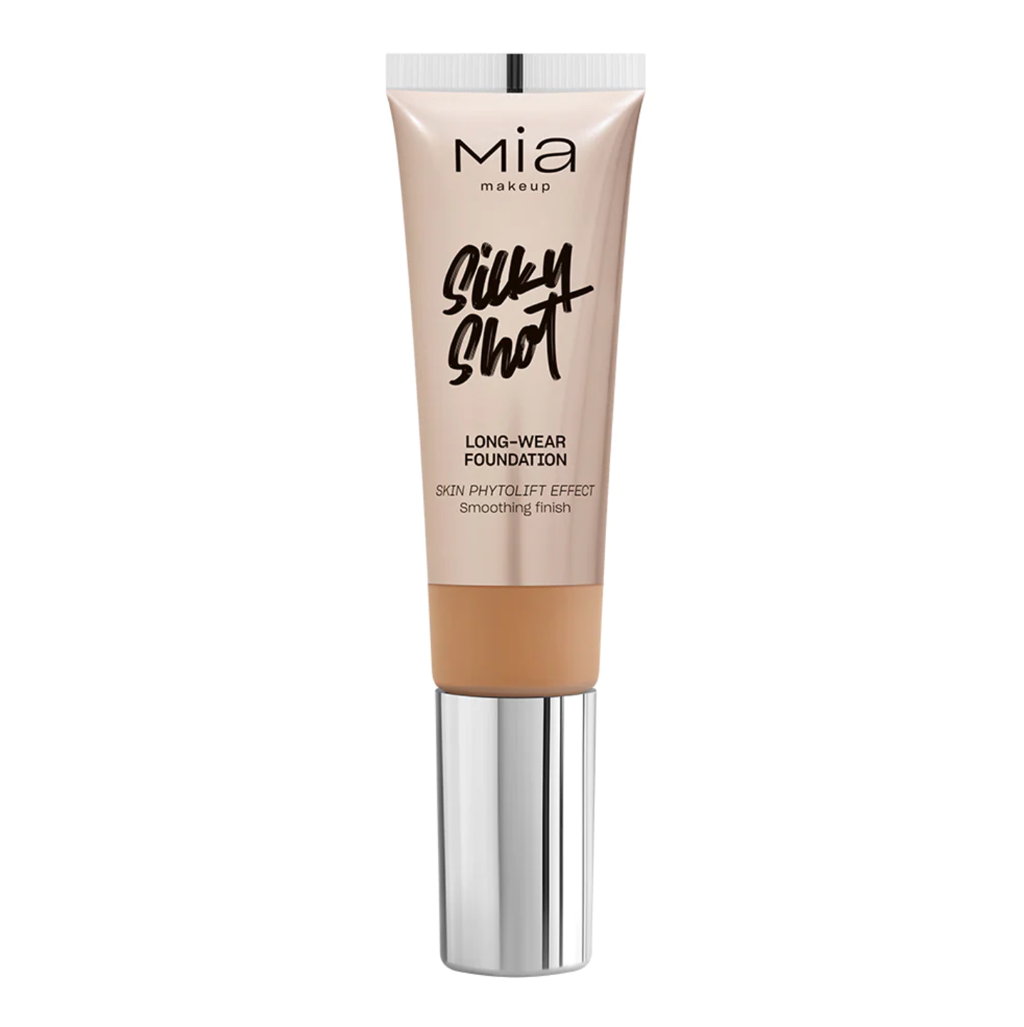 Silky Shot Foundation - Base alisadora de cobertura media-alta