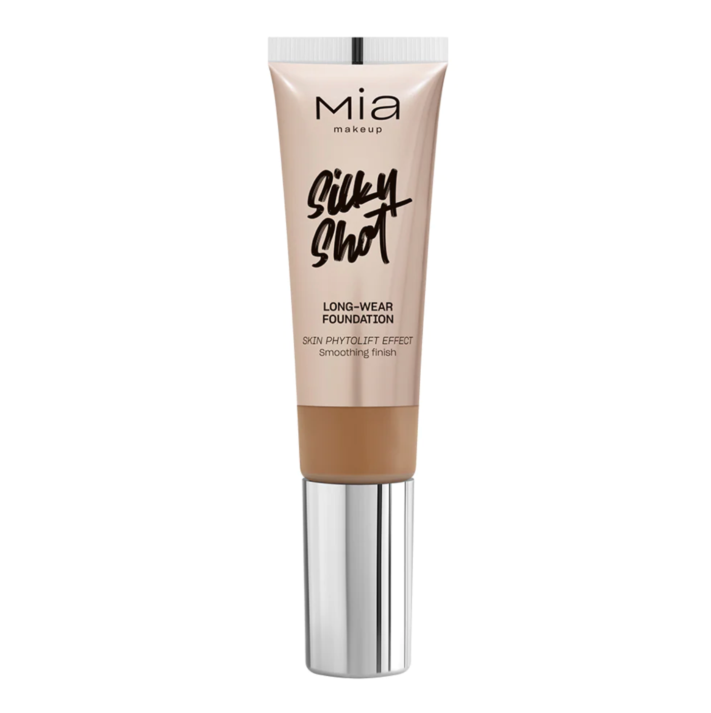 Silky Shot Foundation - Base alisadora de cobertura media-alta