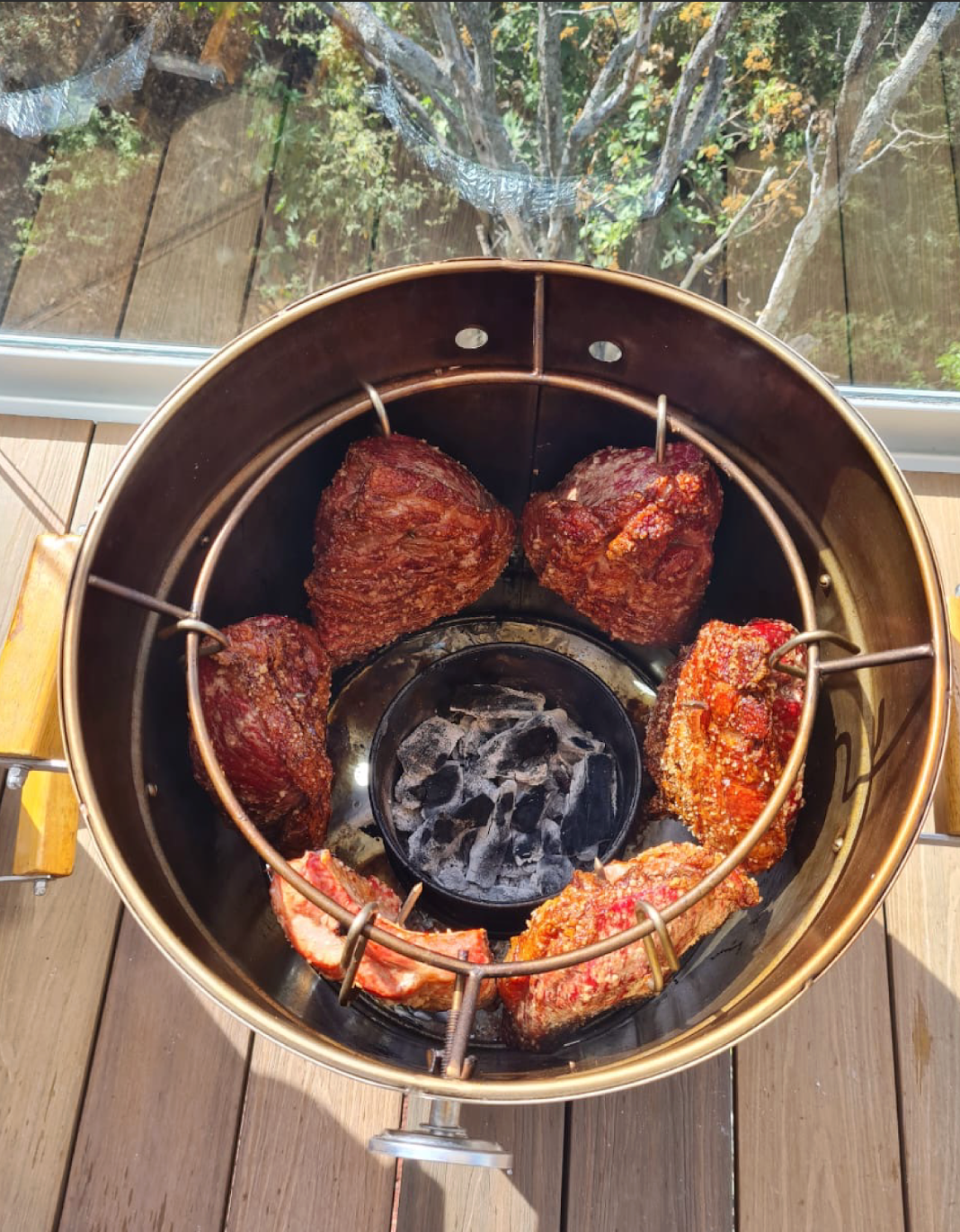 BARRIL ASADOR VIKINGO COMBO MEDIANO