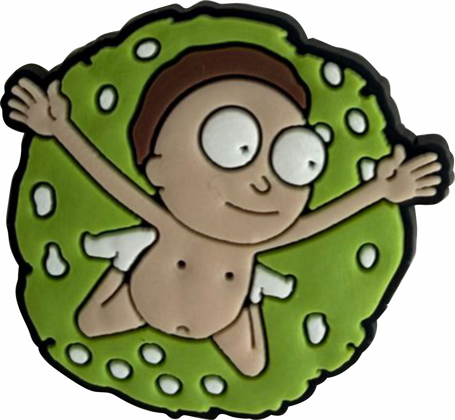 Pin Morty en aguas alienigenas