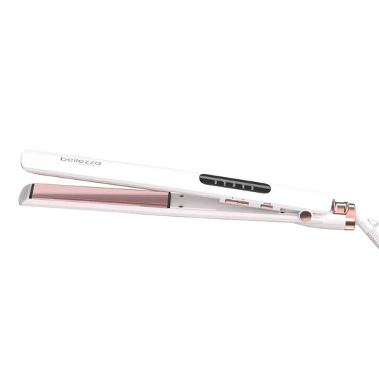 SleekBeauty | Plancha digital de 1" color blanco