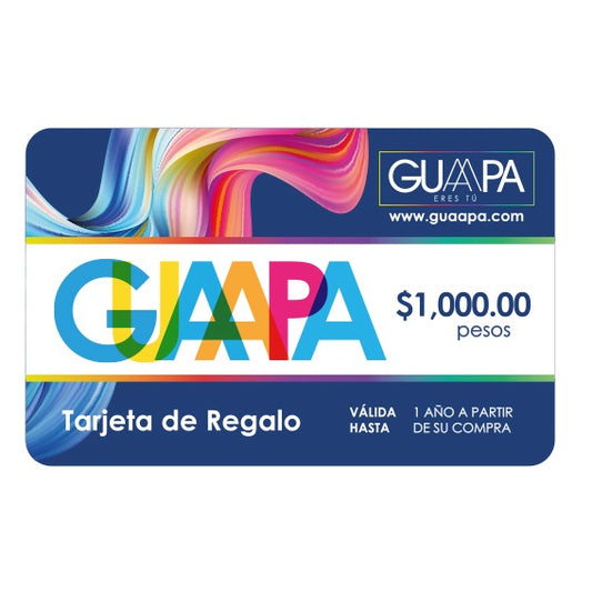 Tarjeta de Regalo Guaapa
