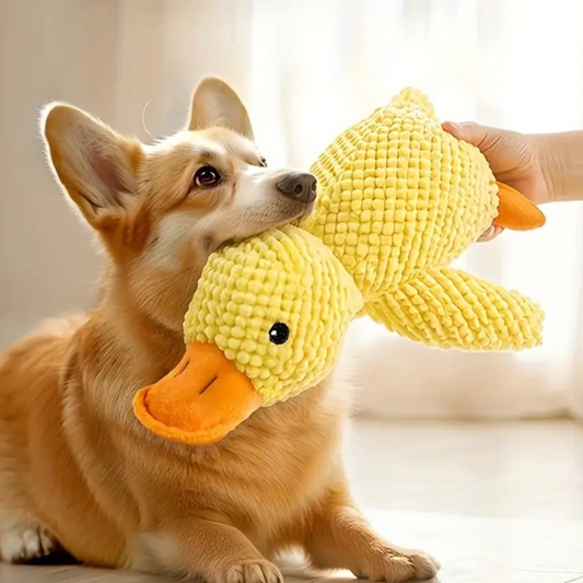 Pato de peluche para perros
