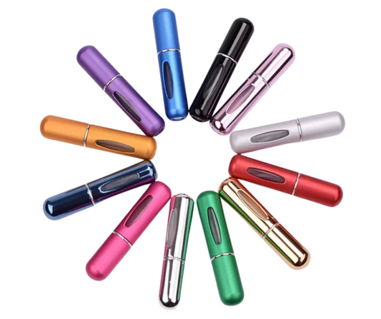 Perfumeros para viaje (paquete de 5 piezas)