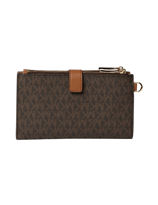 Cartera Para Mujer Michael Kors Con Doble Cremallera