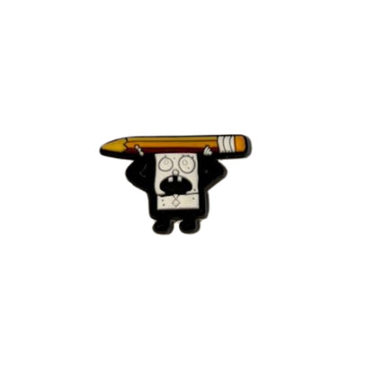 Pin Bob Esponja Medieval – Estilo Boceto a Lápiz