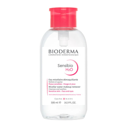Bioderma Sensibio H2o 500 Ml Bomba Inversa