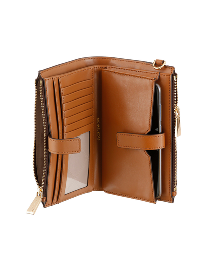 Cartera Para Mujer Michael Kors Con Doble Cremallera