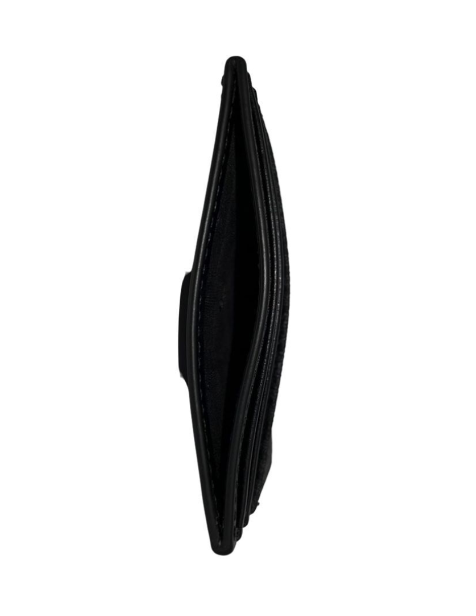 Tarjetero Michael Kors color Negro Jet Set Travel