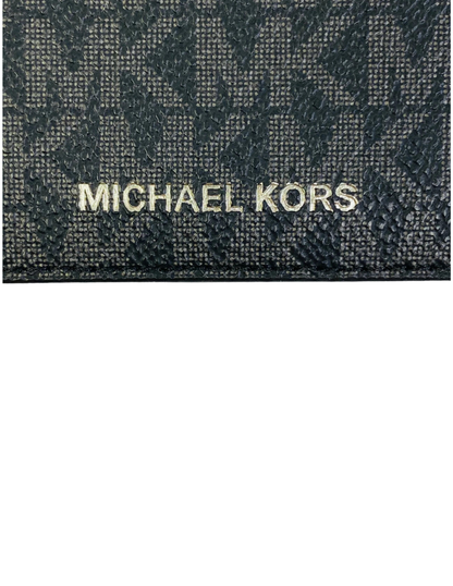 Tarjetero Michael Kors color Negro Jet Set Travel