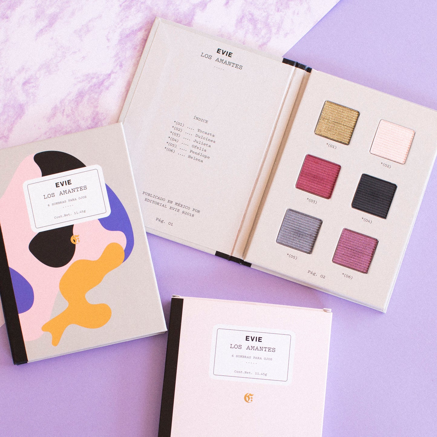 Paleta de sombras EVIE