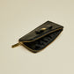 Briell Leather Zip Card Holder