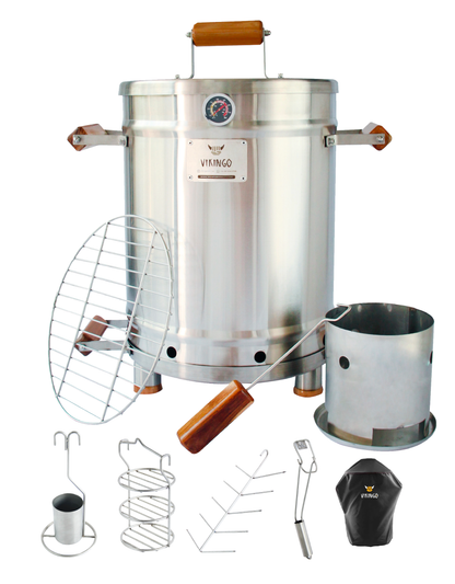 BARRIL ASADOR VIKINGO COMBO MEDIANO