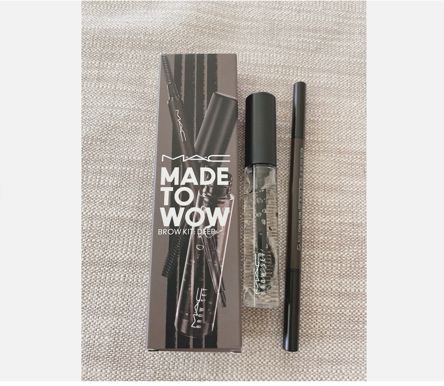 MADE TO WOW BROWN KIT LIGHT SPECTACULARES TROUSSE SOURCILS CLAIR