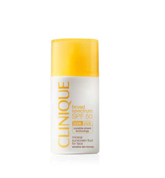 Protector Solar Facial SPF 50 Mineral Sunscreen Fluid