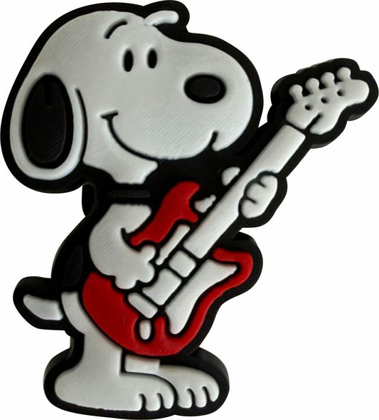 Pin Snoopy Guitarrista