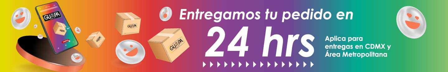 Entregamos tu pedido en 24 hrs