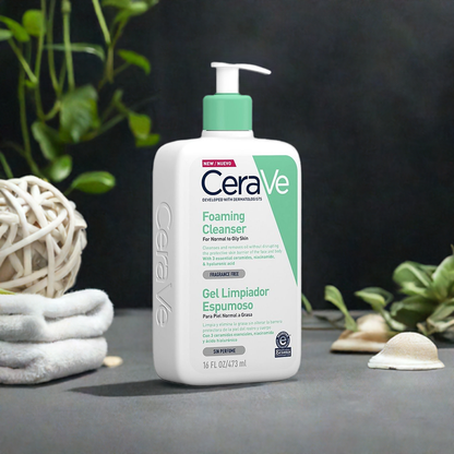 Cerave Gel Limpiador Espumoso 16Oz / 473Ml