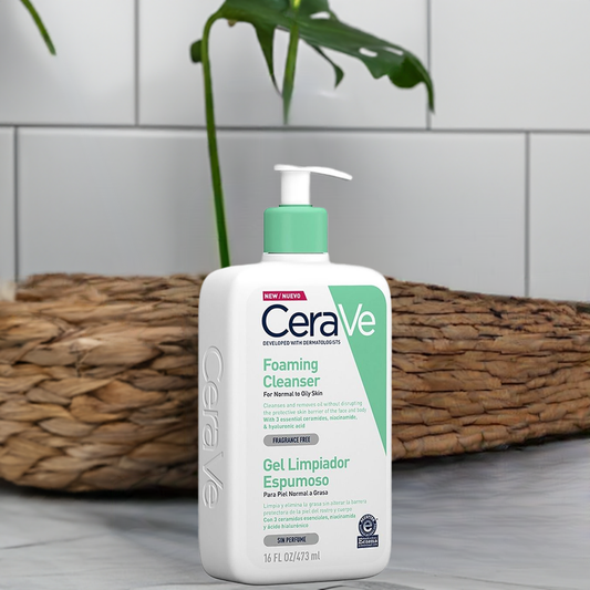 Cerave Gel Limpiador Espumoso 16Oz / 473Ml