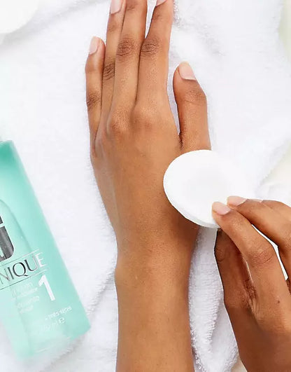 Loción para exfoliar la piel grasosa