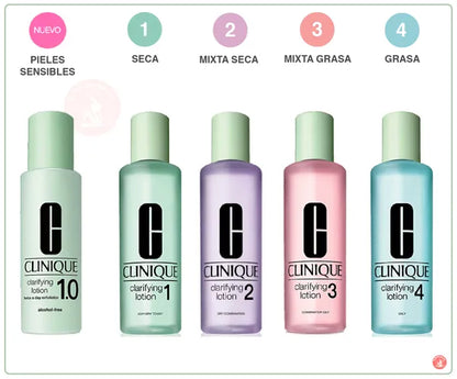 lociones exfoliantes de Clinique